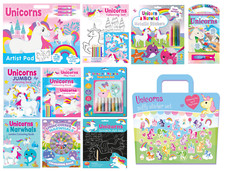 Unicorns & Narwhals - Creative Art Activity Sets, Colouring Books & More!