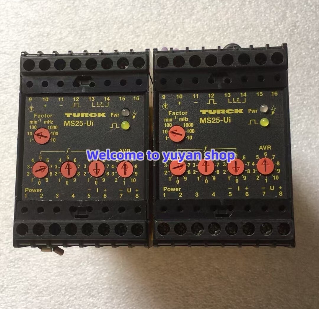 1pc USED TURCK MS25-Ui Safety Relay TESTED #VJ3W CH