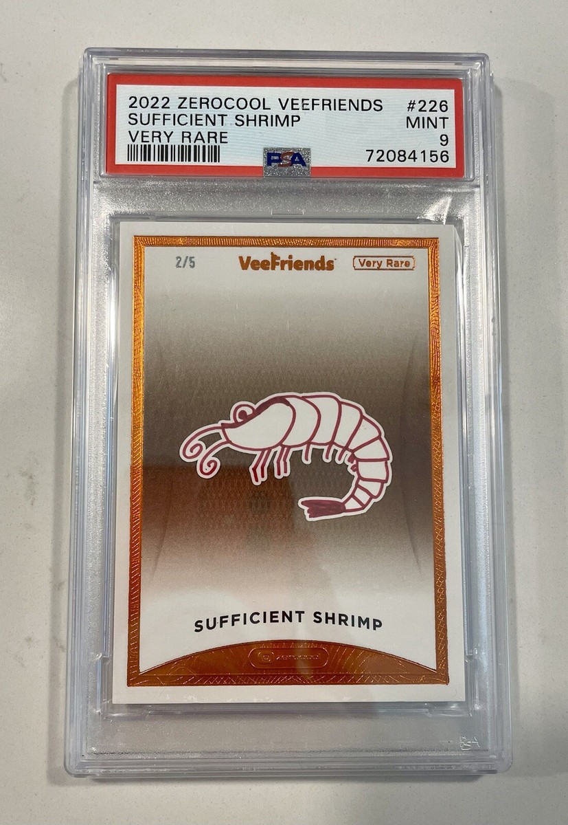 その他 Veefriends PSA Limted/55 VeeFriends Compete And Collect PSA 9 RARE Gritty Ghost 062