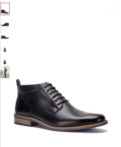 zapatos negros de vestir para hombre FERRATO | eBay