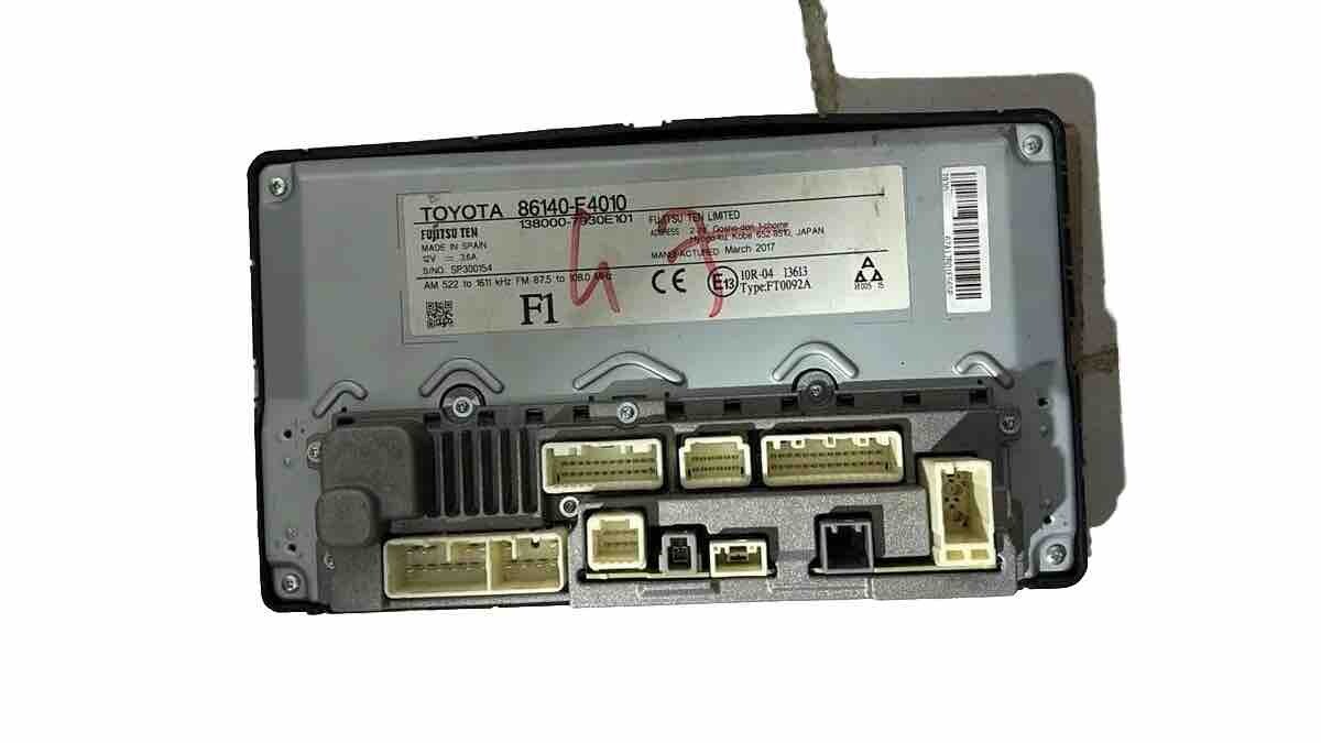 Toyota CHR 2017 2019 OEM head unit stereo radio touch screen