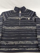 The North Face Mens Drifter Half Zip Mens Fleece Pullover Sweater Gray Black Med