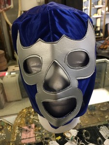 Original Signed Blue Demon Jr Mask Aaa Lucha Underground Nwa 70 Autographed Ebay