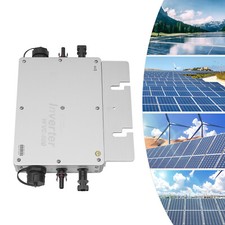 Solar Micro Inverter 600W Grid Tie MPPT Pure Sine Wave DC to Waterproof