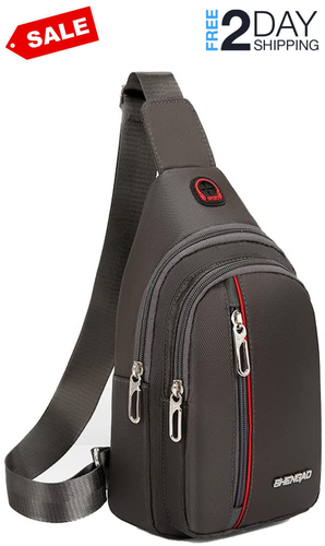 Bandolera Para Hombre Mochila Viaje Cartera Bolso de Hombro Sling Chest Bag  BEST | eBay