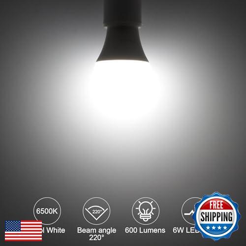 ORALUCE 12V LED Light Bulb Low Voltage,AC/DC 12-24V A19 E26 LED Bulb 60 Watt, - Picture 4 of 5