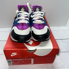 Nike Air Huarache Blue Jay White-Hyper Violet 318429 415 Size: 8 With Box