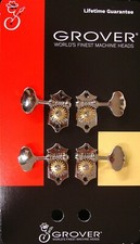 Grover U98-18N Geared Ukulele Tuning Machines, Nickel Finish