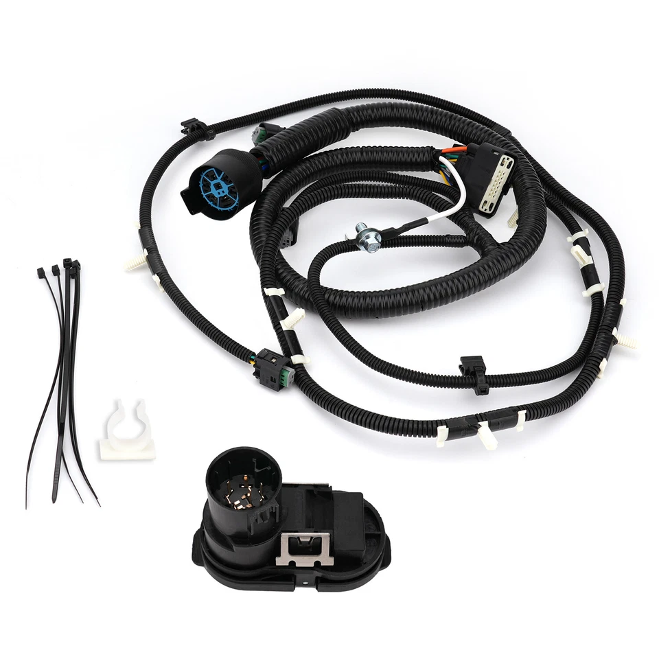Trailer Tow Wiring Harness with 7 Pin Connector Kit For Ford F-150 2009-2014 - Image 2 of 4