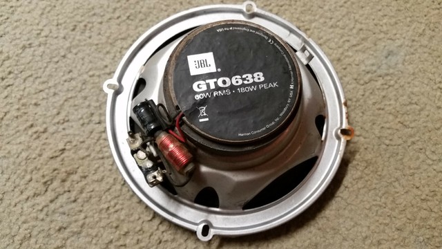 JBL GTO638 Grand Touring 6.5 Three 3 