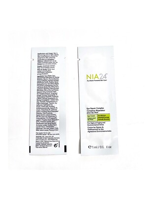 NIA24 Eye Repair Complex is an ultra 2pk (0.03 x 2 = 0.06 OZ) NEW