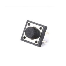 12x12mm Momentary Tactile Push Button Switch PCB Mounted SPST Height 4.3mm-15mm