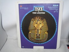 tut the boy king the louvre ced video disc movie vtg 1977 1979