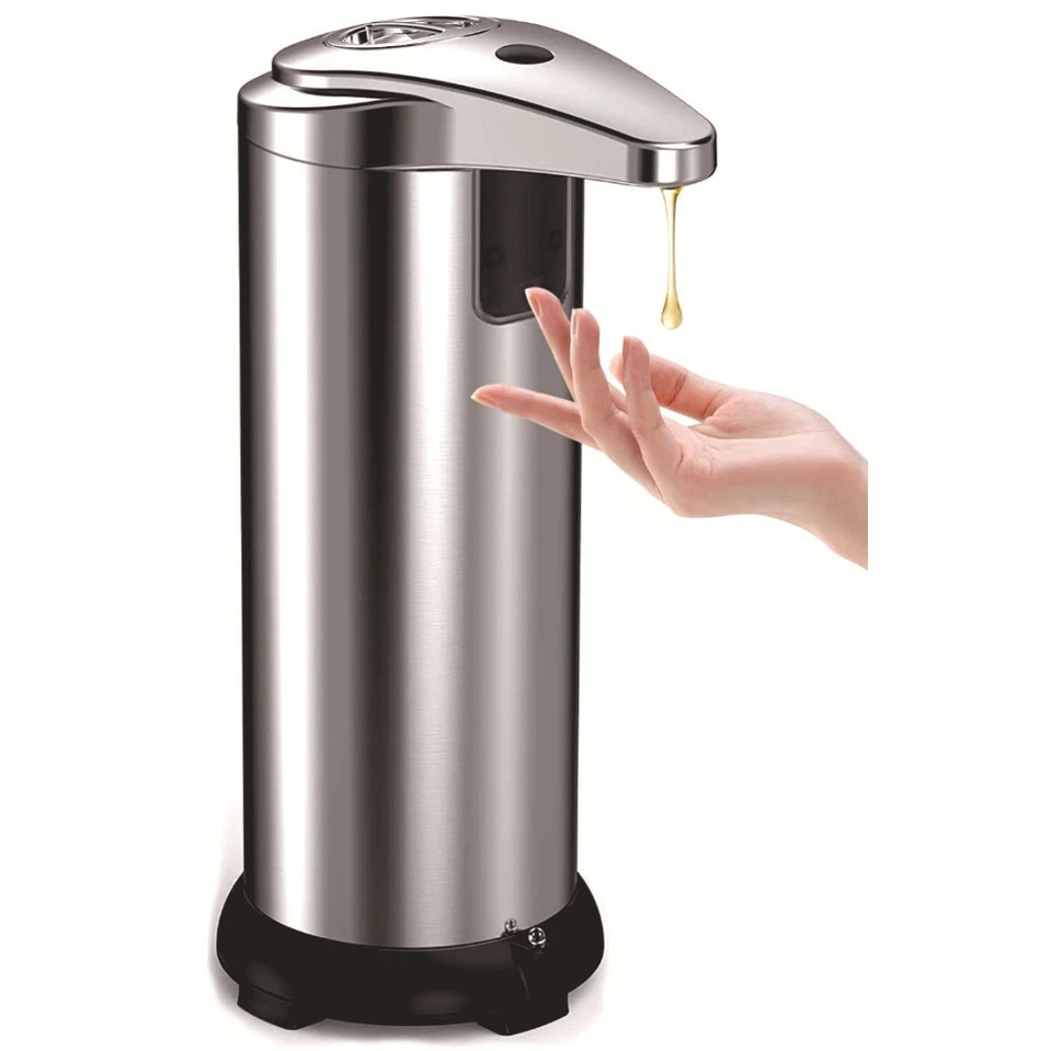 280ML Touch-Free Rechargeable Automatic IR Sensor Liquid Soap Pump Dispenser USA - Image 2 of 4