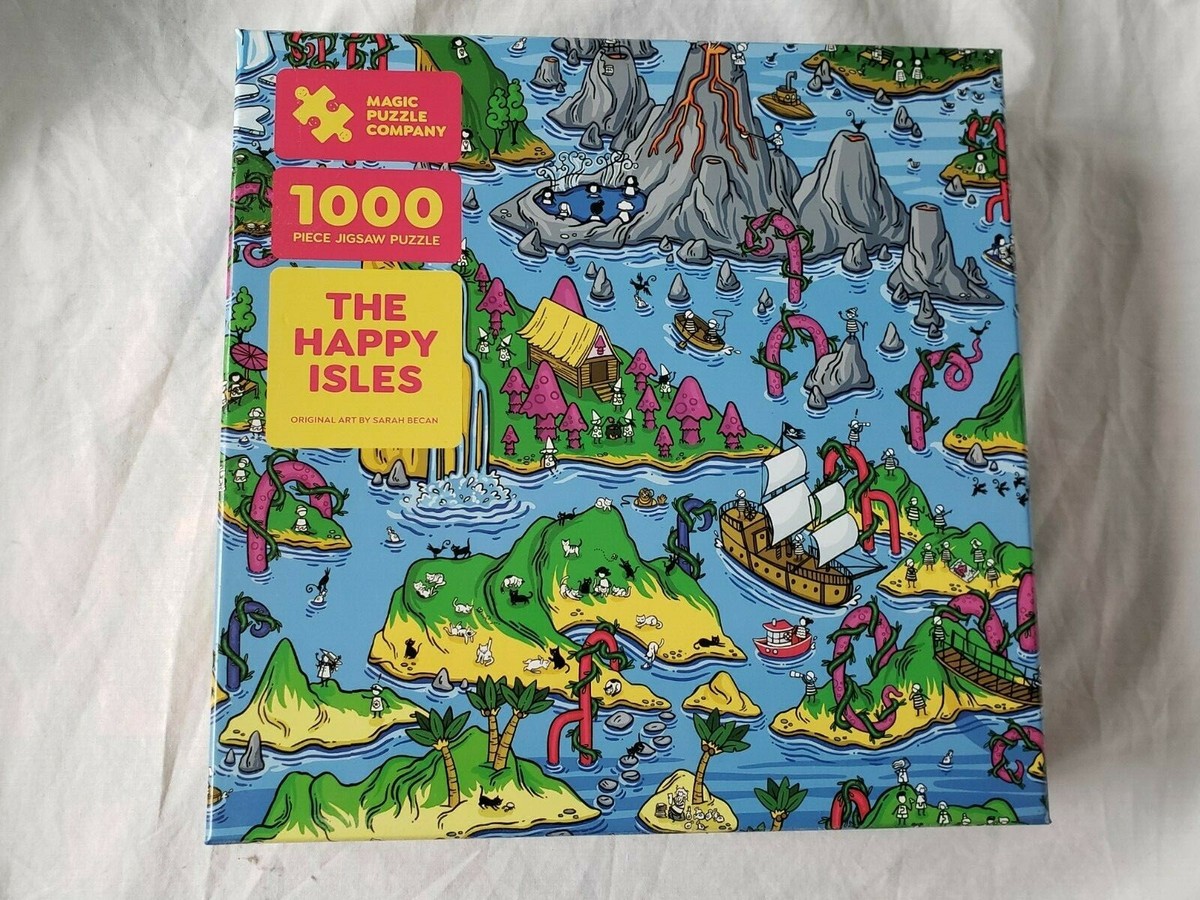 THE HAPPY ISLES 1000ピースジグソーパズル Amazon.com: The Happy Isles • 1000-Piece Jigsaw Puzzle from