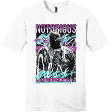 NEW ART SOCIETY x SWOD BIGGIE 90s TEE SHIRT WHITE SMALL-4XLARGE MADE IN USA