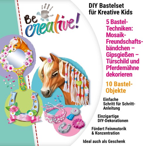 Ravensburger Creation kreative Grundtechniken Be Creative Bastelset Pferde 23751 - Bild 6 von 9