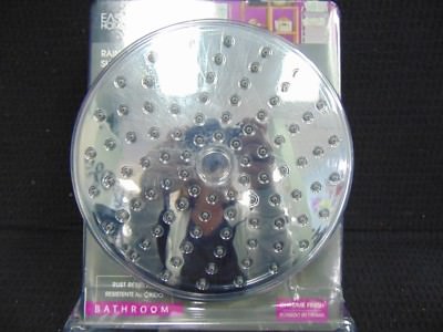 EASY HOME ROUND 6'' RAINFALL SHOWER HEAD CHROME FINISH IN FACTORY SEALED PACK