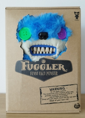 FUGGLER - Teddybär Nightmare Blue - Zertifikat - Sealed Original Spin Master 