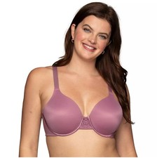 Vanity Fair Back Smoothing Full-Figure Underwire Bra 76380 Enchanted Mauve 42D