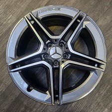 8 x 19 ET38 Original Mercedes AMG Alufelge X253 W253 C253 GLC A2534015300 Grau