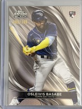 2024 Topps Chrome Black - Osleivis Basabe #15 Refractor /199 (RC)