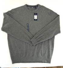 Men's IZOD Gray Pullover Sweater Size XL NWT