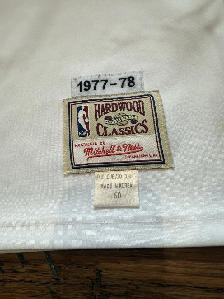 Camiseta vintage 1976 Julius Erving East All Stars, Mitchell & Ness, talla 60/XXL Foto 3 de 4