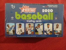 2020 Topps Heritage High Number Baseball Hobby Box Factory Sealed
