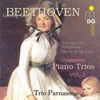 Audio Cd - Ludwig Van Beethoven - Complete Piano Trios Vo - Mdg -D- Neu