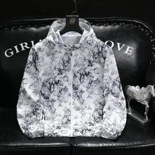 Luxury Men Jacket Fashion Casual Trendy Streetwear Zip High Street Hooded Coat