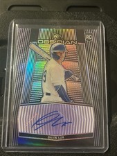 Gavin Lux 2020 Chronicles Obsidian Electric Etch Purple Rookie Auto 25/25