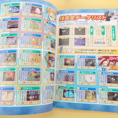 PS1 Chrono Trigger Chrono Cross Strategy Guidebook NTSC-J Japanese PlayStation - Picture 10 of 24