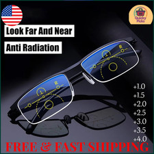 German Intelligent Color Progressive Auto Focus Reading Glasses See More Clearly