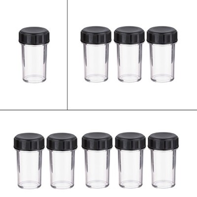 1/3/5pcs Lab Microscope Accessories Objective Protective Case Container