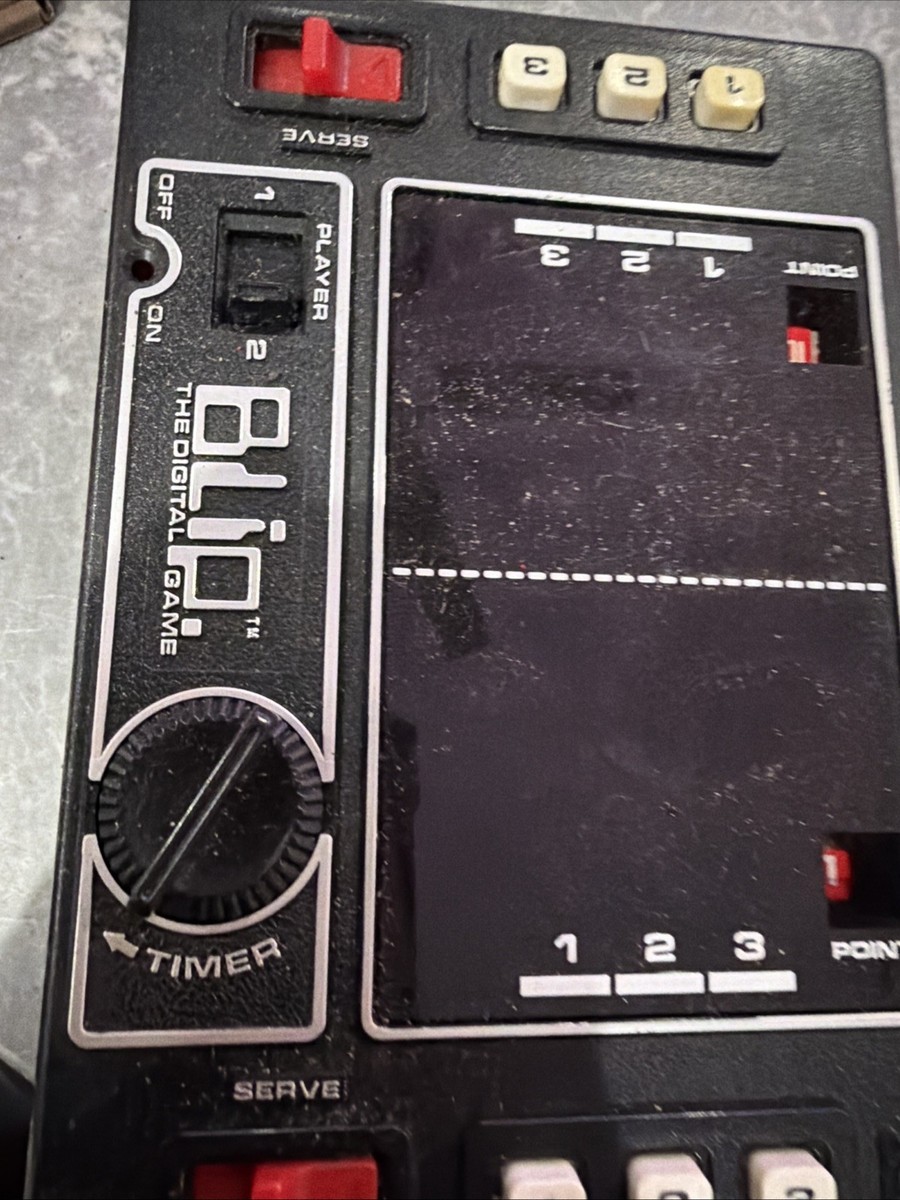 Blip Digital Game De Tommy 1977 Made In Japan Vintage