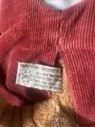Vintage 1981 Ganz Wrinkles The Dog Hand Puppet Plush Stuffed 16" Overalls W BONE — photo 4