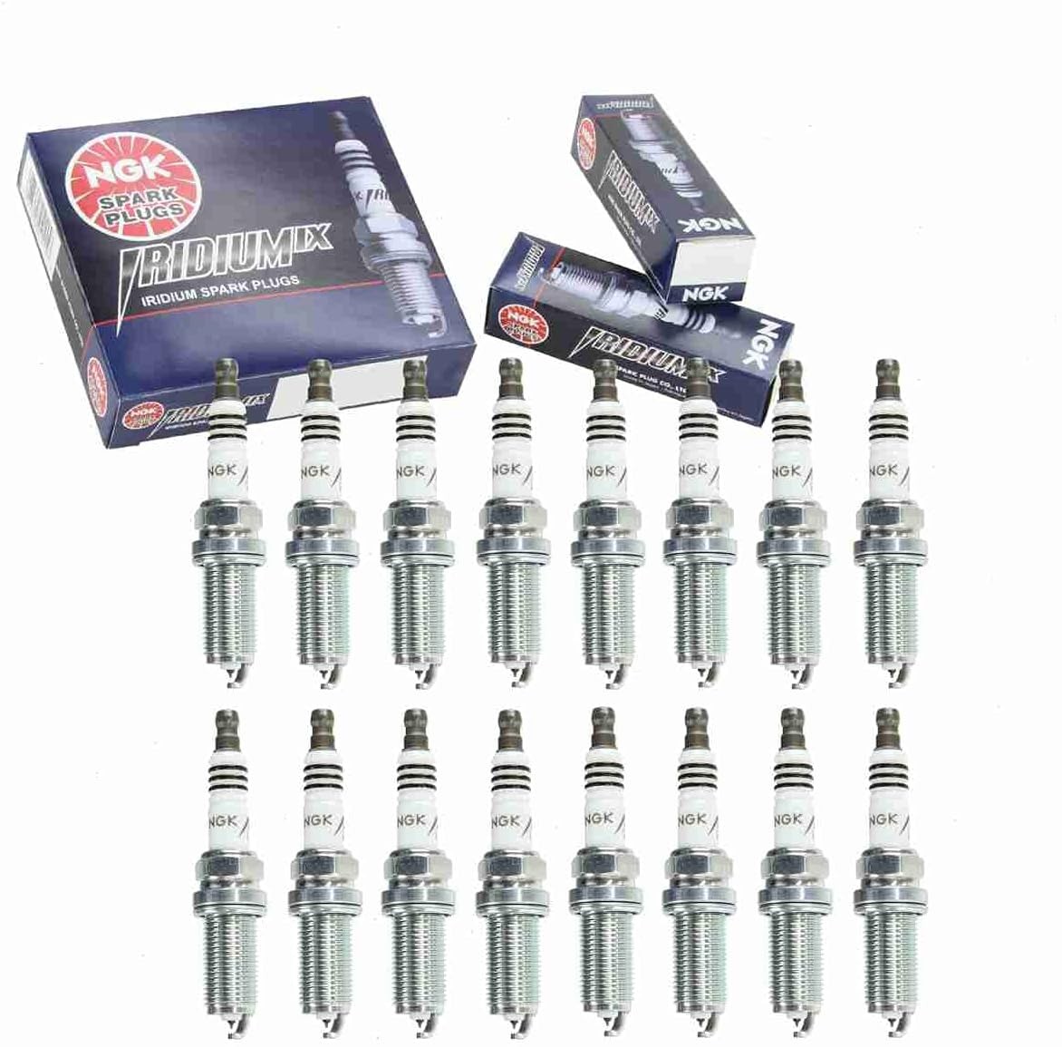 16 pc NGK Iridium IX Spark Plugs compatible with Ram 1500 5.7L V8 2011-2024... 