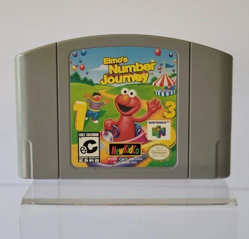 Sesame Street: Elmo's Number Journey (Nintendo 64, 1999) - Authentic - Tested