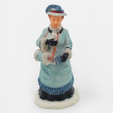 LEMAX Christmas Village LADY IN BLUE VICTORIA...