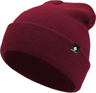 Kinder Wintermütze Urban Ace Jr Cotton Cuff Beanies Ruby Burgundy