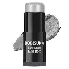 BOBISUKA Light Grey Face Body Paint Stick, Gray Contour Face Paints B0BZCKB1YP