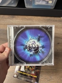 Silver Sega Dreamcast CASE AND MANUAL ONLY - NO GAME DISC Authentic Good Condit.