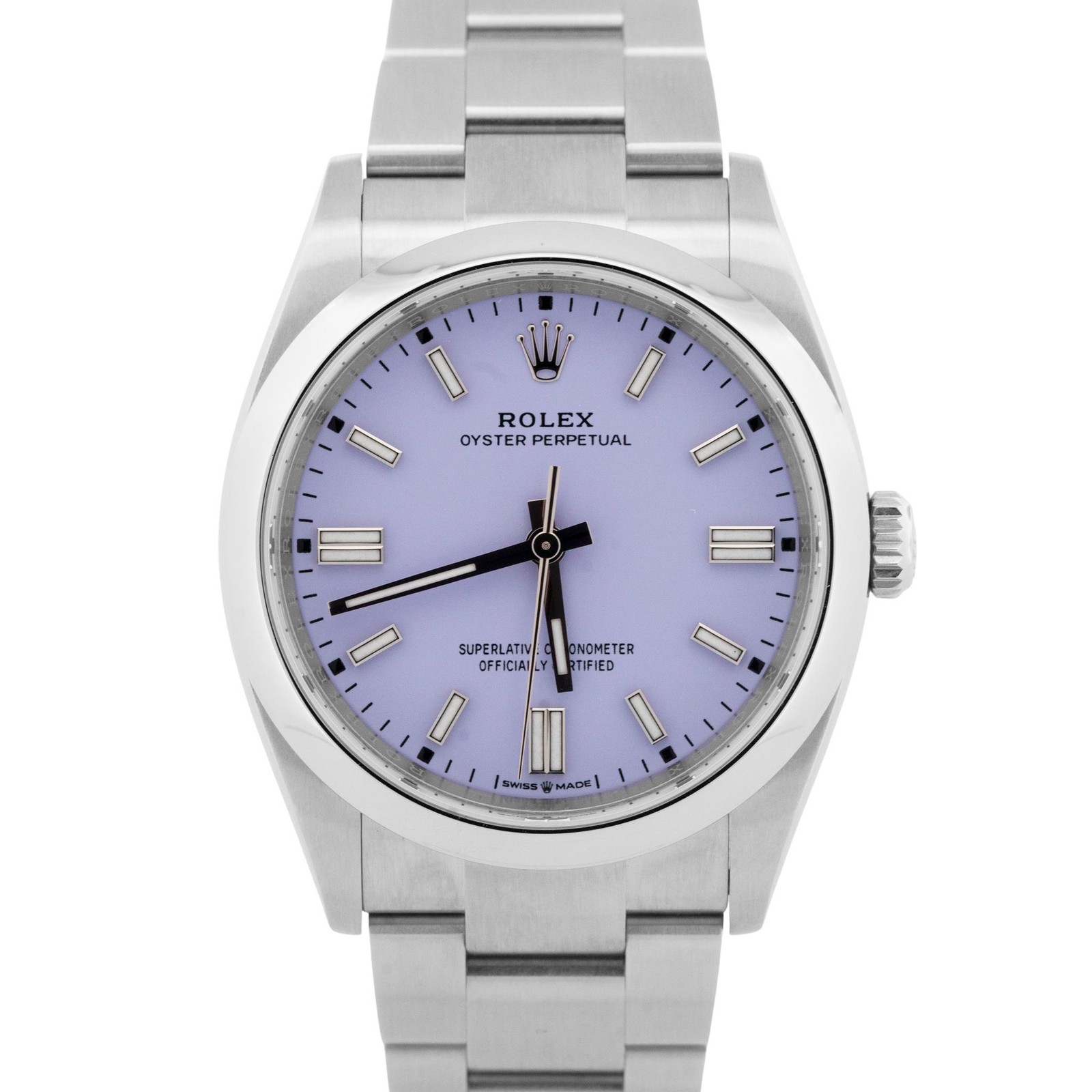 AUGUST Rolex Oyster Perpetual LAVENDER 126000