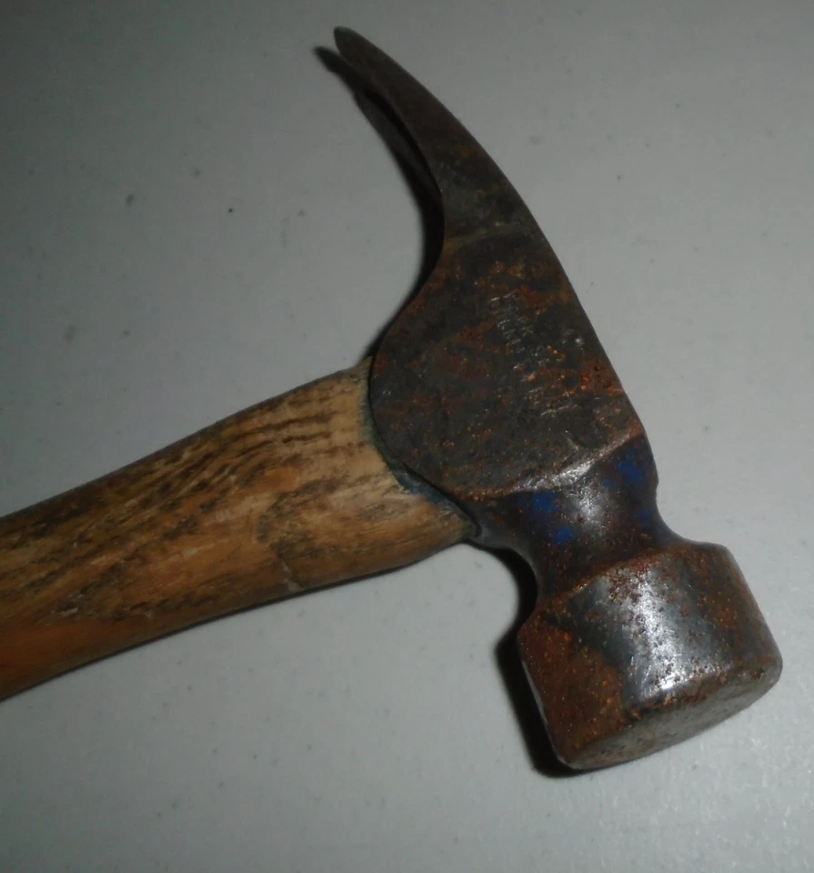 Martillo de acero Vaughan vintage de 17,5 pulgadas de largo Foto 2 de 4