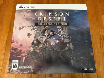 Crimson Desert Amazon US Collector's Edition PlayStation 5 IN HAND PS5