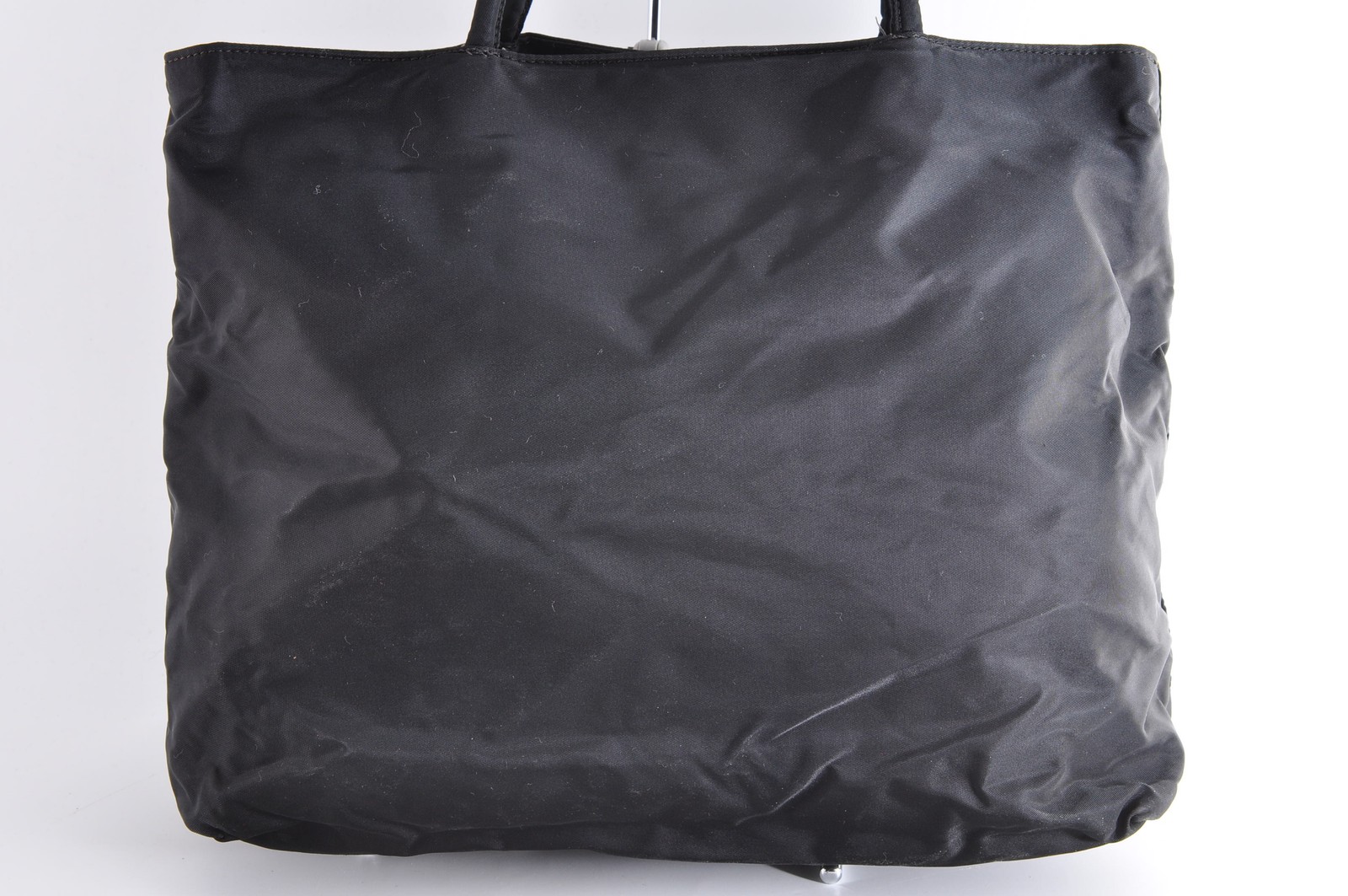 PRADA Triangular Logo Plate Hand Bag Shoulder Bag… - image 4