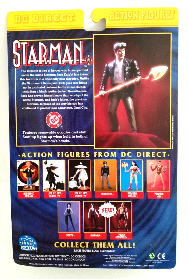DC Direct Starman Jack Knight (1999) – Factory Sealed – Vintage DC Universe - Image 3 of 4