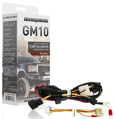 Omega OL-HRN-RS-GM10 Omegalink T-Harness for Select 2006-Up GM Vehicles