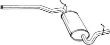Mittelschalldämpfer BOSAL 282-363 für AUDI B6 8E2 A4 8E5 Avant TDI quattro